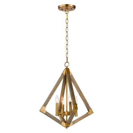 Maxim Vector 4-Light Pendant 12252WOAB